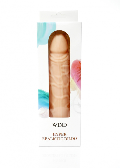 Dildo na przyssawce, bez jąder, cyberskóra, Wind, Boss of Toys. Dildo na przyssawce, bez jąder, cyberskóra, Wind, Boss of Toys.