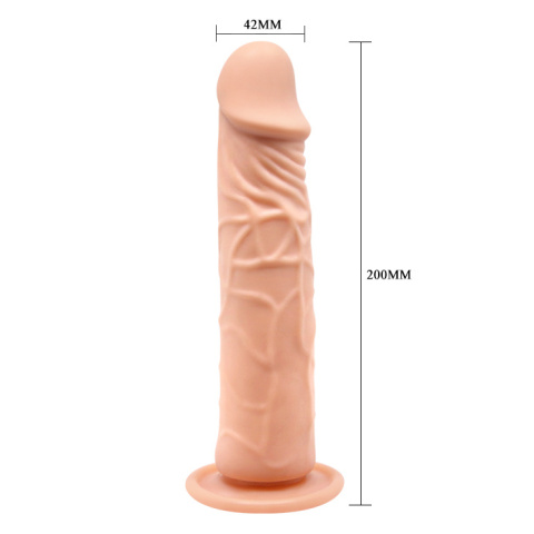 Klasyczne dildo z cyberskóry na przyssawce Baile Barbara 7,8 Klasyczne dildo z cyberskóry na przyssawce Baile Barbara 7,8