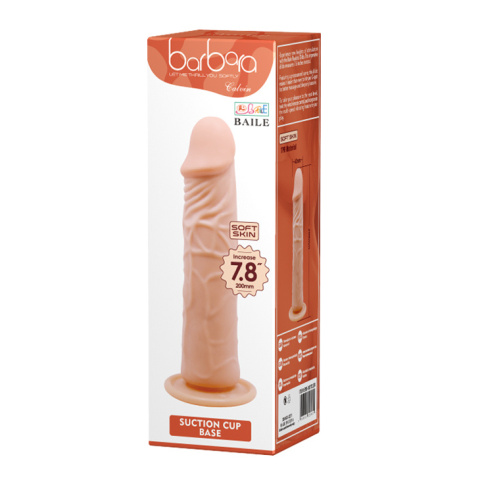 Klasyczne dildo z cyberskóry na przyssawce Baile Barbara 7,8 Klasyczne dildo z cyberskóry na przyssawce Baile Barbara 7,8
