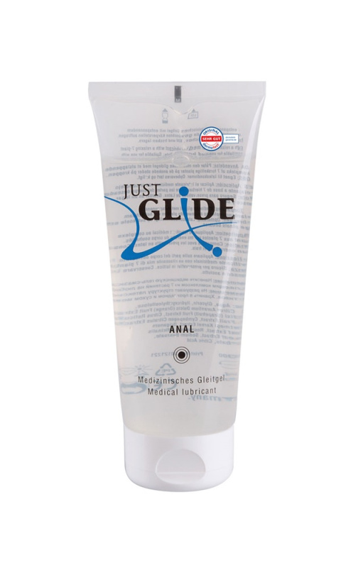 Lubrykant/żel poślizgowy, analny, na bazie wody, Just Glide Anal, 50 ml. Lubrykant/żel poślizgowy, analny, na bazie wody, Just Glide Anal, 50 ml.