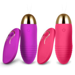 Jajko wibrujące BANA, sterowane bezprzewodowo pilotem, Jumping Egg Elves, silikon, USB Jajko wibrujące BANA, sterowane bezprzewodowo pilotem, Jumping Egg Elves, silikon, USB