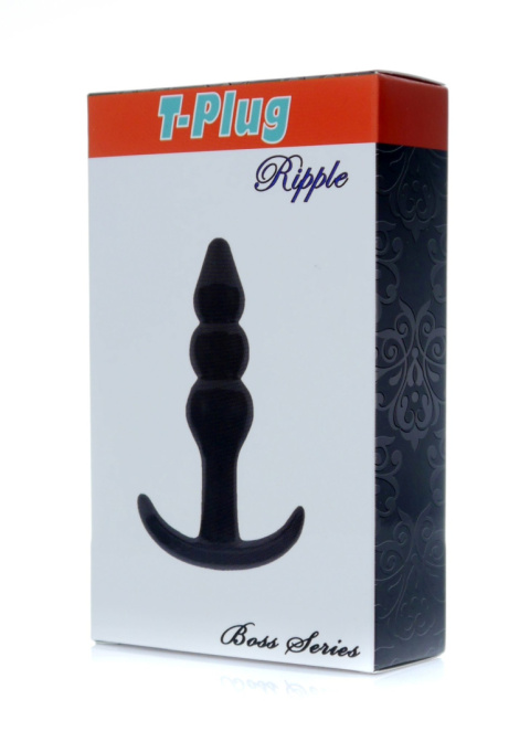 Korek analny, koralikowy, Ripple, Boss of Toys, TPE Korek analny, koralikowy, Ripple, Boss of Toys, TPE