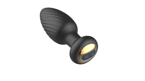 Korek analny (zatyczka, plug), wibracje, rotacje, pilot bezprzewodowy, silikon, USB, Boss of Toys Korek analny (zatyczka, plug), wibracje, rotacje, pilot bezprzewodowy, silikon, USB, Boss of Toys