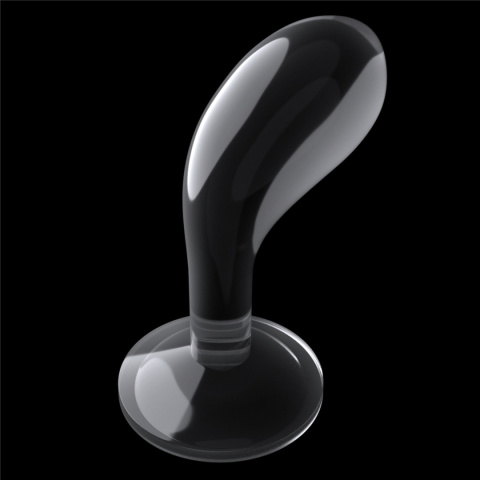 Korek analny/zatyczka/masażer prostaty, bez wibracji, Lovetoy 6.0, krystaliczny, TPE Korek analny/zatyczka/masażer prostaty, bez wibracji, Lovetoy 6.0, krystaliczny, TPE