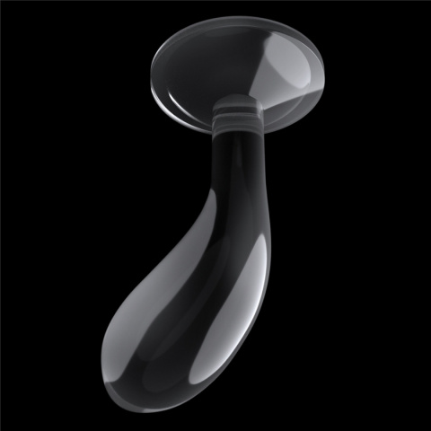 Korek analny/zatyczka/masażer prostaty, bez wibracji, Lovetoy 6.0, krystaliczny, TPE Korek analny/zatyczka/masażer prostaty, bez wibracji, Lovetoy 6.0, krystaliczny, TPE