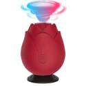 Masażer łechtaczki/sutków, ssący, róża Passionate, slikon, USB Masażer łechtaczki/sutków, ssący, róża Passionate, slikon, USB