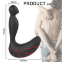 Masażer prostaty, wibrujący, pilot bezprzewodowy, silikon, USB, NV Toys, Conch Masażer prostaty, wibrujący, pilot bezprzewodowy, silikon, USB, NV Toys, Conch