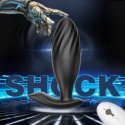 Masażer prostaty/stymulator punktu G, korek analny z wibracjami i pilotem, uniwersalna zabawka Super Woman silikon, USB.- Masażer prostaty/stymulator punktu G, korek analny z wibracjami i pilotem, uniwersalna zabawka Super Woman silikon, USB.-