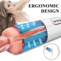 Masturbator wibrujący i ssący, FOX M20, USB Masturbator wibrujący i ssący, FOX M20, USB