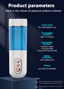 Masturbator wibrujący i ssący, FOX M20, USB Masturbator wibrujący i ssący, FOX M20, USB