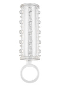 Nakładka na penisa, stymuluje pochwę, przelotowa, TPR, Sensation Enhancer, Calexotics Nakładka na penisa, stymuluje pochwę, przelotowa, TPR, Sensation Enhancer, Calexotics