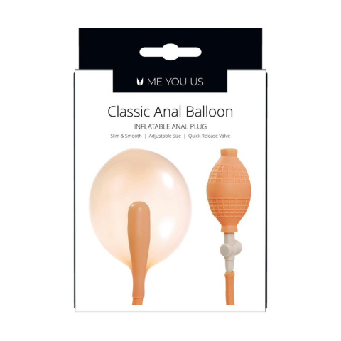 Pompowany korek analny, lateks, bez wibracji, Classic Anal Baloon, Me You Us Pompowany korek analny, lateks, bez wibracji, Classic Anal Baloon, Me You Us