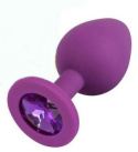 Silikonowy korek analny (zatyczka analna, plug), rozmiar M, różne kolory Silikonowy korek analny (zatyczka analna, plug), rozmiar M, różne kolory