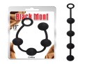 Sznurek kulek analnych Black Mont 13, silikon, Chisa Sznurek kulek analnych Black Mont 13, silikon, Chisa