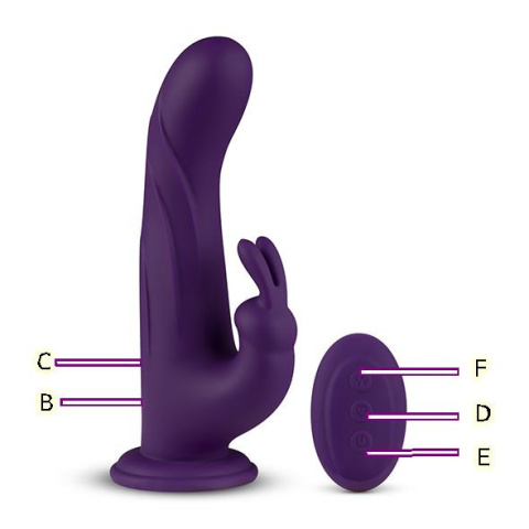 Wibrator/luksusowe dildo na przyssawce, Whirl-Pulse, silikon, pilot bezprzewodowy, USB, Feelztoys Wibrator/luksusowe dildo na przyssawce, Whirl-Pulse, silikon, pilot bezprzewodowy, USB, Feelztoys
