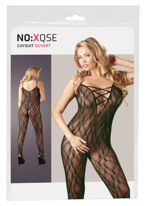 Bodystocking otwarte, siatka, rozmiar XL-4XL, Le Desir