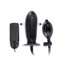 Dildo realistyczne, pompowane, z wibracjami, lateks, baterie, Bigger Joy Vibration, Baile