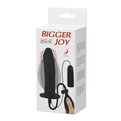 Dildo realistyczne, pompowane, z wibracjami, lateks, baterie, Bigger Joy Vibration, Baile Dildo realistyczne, pompowane, z wibracjami, lateks, baterie, Bigger Joy Vibration, Baile