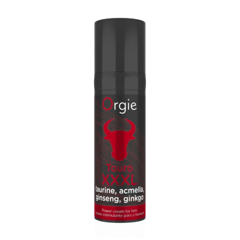 Krem Orgie Touro XXXL, o silnym dzialaniu, wspomagający erekcję, 15 ml Krem Orgie Touro XXXL, o silnym dzialaniu, wspomagający erekcję, 15 ml