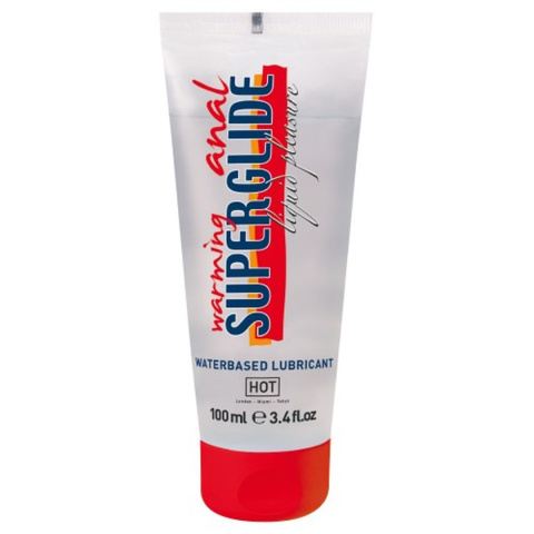 Lubrykant (żel poślizgowy) analny, wodny, rozgrzewający, znieczulający, Superglide, 100 ml Lubrykant (żel poślizgowy) analny, wodny, rozgrzewający, znieczulający, Superglide, 100 ml