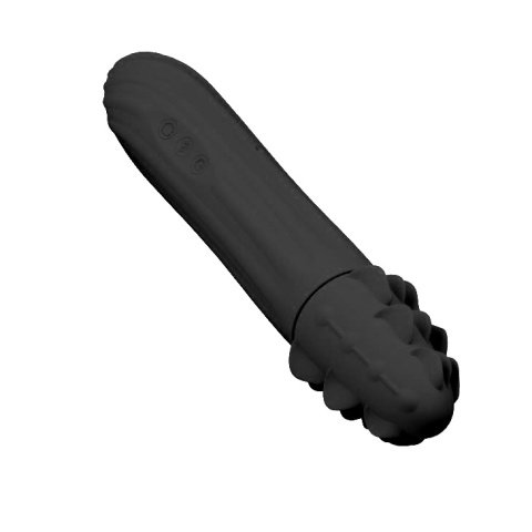Masażer/wibrator dwustronny Aaron, z 2 wzorami ruchu, wibracje i rotacje, USB, Silikon, Pretty Love Masażer/wibrator dwustronny Aaron, z 2 wzorami ruchu, wibracje i rotacje, USB, Silikon, Pretty Love
