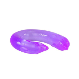 Podwójne dildo waginalno-analne, TPR, dwa delfiny, Double Dolphin, Baile