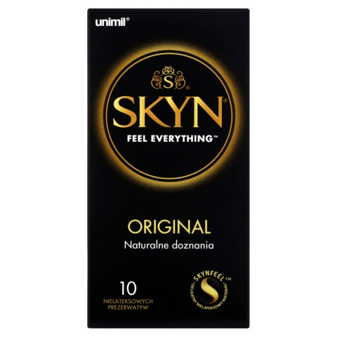 Prezerwatywy SKYN Original, bez lateksu, klasyczne, 10 szt. Prezerwatywy SKYN Original, bez lateksu, klasyczne, 10 szt.