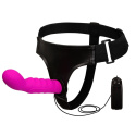 Strap-on zakładany przez kobietę, silikonowe dildo, z wibracją, pilot na kablu, Pretty Love Strap-on zakładany przez kobietę, silikonowe dildo, z wibracją, pilot na kablu, Pretty Love