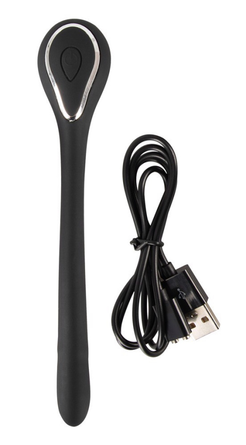 Dilator z wibracjami, zginany, Penis Plug Bendable, silikon, USB Dilator z wibracjami, zginany, Penis Plug Bendable, silikon, USB