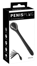 Dilator z wibracjami, zginany, Penis Plug Bendable, silikon, USB