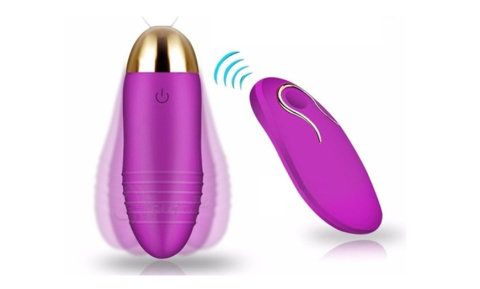 Jajko wibrujące BANA, sterowane bezprzewodowo pilotem, Jumping Egg Elves, silikon, USB Jajko wibrujące BANA, sterowane bezprzewodowo pilotem, Jumping Egg Elves, silikon, USB