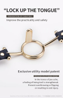 Knebel otwarty "O ring" Roomfun, premium, stop cynku Knebel otwarty "O ring" Roomfun, premium, stop cynku