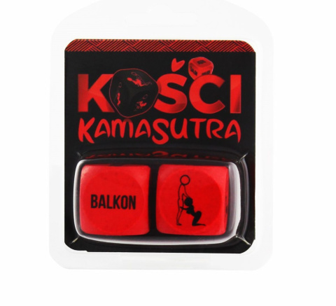 Kości Kamasutra, drewniane, wymiar 3,5 cm Kości Kamasutra, drewniane, wymiar 3,5 cm
