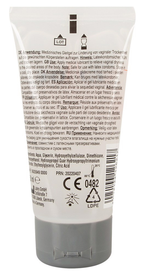 Lubrykant (żel) hybrydowy, silikon+woda, bezpieczny dla prezerwatyw, Just Glide Performance, 50 ml Lubrykant (żel) hybrydowy, silikon+woda, bezpieczny dla prezerwatyw, Just Glide Performance, 50 ml