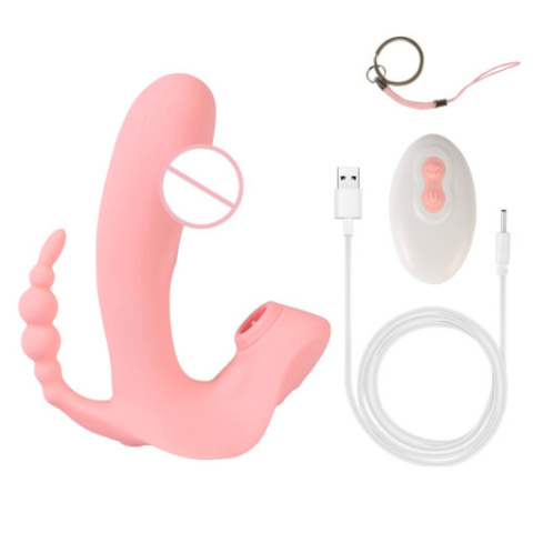 Masażer damski, 3-punktowy, pilot bezprzewodowy, Jump Egg, silikon, USB Masażer damski, 3-punktowy, pilot bezprzewodowy, Jump Egg, silikon, USB