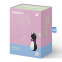 Masażer łechtaczki, bezdotykowy, Pingwinek, fale powietrza, silikon, USB, Satisfyer Masażer łechtaczki, bezdotykowy, Pingwinek, fale powietrza, silikon, USB, Satisfyer