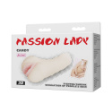 Masturbator do ręki, niewielki, 190 g, cyberskóra, Candy Masturbator do ręki, niewielki, 190 g, cyberskóra, Candy