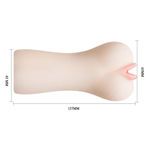Masturbator do ręki, niewielki, 190 g, cyberskóra, Candy Masturbator do ręki, niewielki, 190 g, cyberskóra, Candy