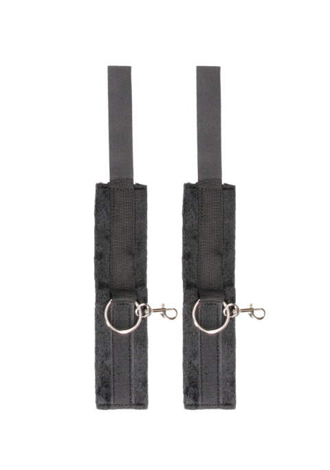 Wiązanie (krzyżak) typu hogtie, kajdanki na rzepy, metalowe karabińczyki, Ouch! Wiązanie (krzyżak) typu hogtie, kajdanki na rzepy, metalowe karabińczyki, Ouch!