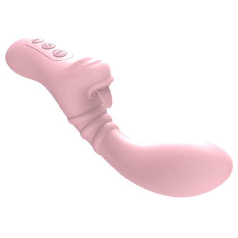 Wibrator (stymulator, masażer) Tongue Tease, wibacje, język, silikon, USB Wibrator (stymulator, masażer) Tongue Tease, wibacje, język, silikon, USB