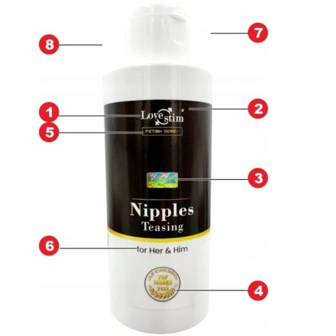 Żel do stymulacji sutków, dla kobiet i mężczyzn, 150 ml, Nipples Tease Żel do stymulacji sutków, dla kobiet i mężczyzn, 150 ml, Nipples Tease