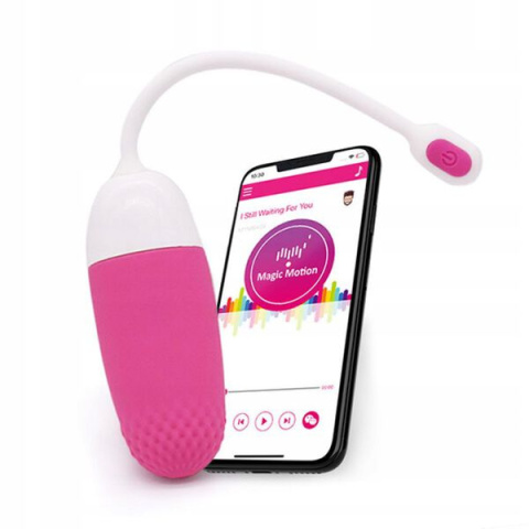 Jajko wibrujące, sterowane telefonem, Magic Vini, stymulator/masażer na aplikację Jajko wibrujące, sterowane telefonem, Magic Vini, stymulator/masażer na aplikację