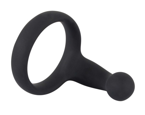 Pierścień Cock Ring Black Velvets, silikon, element masujący krocze, bez wibracji Pierścień Cock Ring Black Velvets, silikon, element masujący krocze, bez wibracji