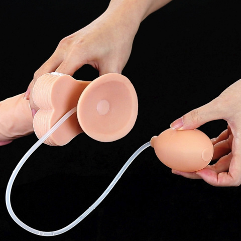 Dildo na przyssawce, z wytryskiem, Lovetoy Dildo na przyssawce, z wytryskiem, Lovetoy