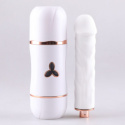 Seks maszyna sterowana aplikacją, samobieżna, teleskopowa, , podgrzewane dildo na przyssawce, silikon, USB Seks maszyna sterowana aplikacją, samobieżna, teleskopowa, , podgrzewane dildo na przyssawce, silikon, USB