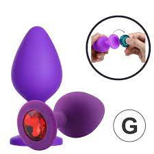 Silikonowy korek analny (zatyczka analna, plug), rozmiar M, różne kolory Silikonowy korek analny (zatyczka analna, plug), rozmiar M, różne kolory