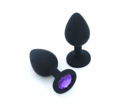 Silikonowy korek analny (zatyczka analna, plug), rozmiar M, różne kolory Silikonowy korek analny (zatyczka analna, plug), rozmiar M, różne kolory