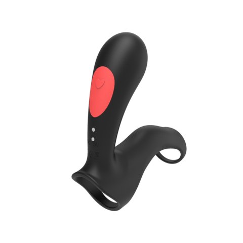 Stamen-masażer dla par, do użytku podczas stosunku, pierścienie na penisa, pilot bezprzewodowy, silikon, USB Stamen-masażer dla par, do użytku podczas stosunku, pierścienie na penisa, pilot bezprzewodowy, silikon, USB