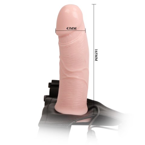 Strap-on do zakładania przez mężczyznę ( do połowy pusty w środku), z wibracjami, pilot na kablu, PVC, Men"s Pants Replacement Strap-on do zakładania przez mężczyznę ( do połowy pusty w środku), z wibracjami, pilot na kablu, PVC, Men"s Pants Replacement