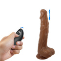 Wibrator, dildo na przyssawce, teleskopowe, Bodach, ruch rotacyjny i posuwisty, pilot bezprzewodowy, USB, cyberskóra Wibrator, dildo na przyssawce, teleskopowe, Bodach, ruch rotacyjny i posuwisty, pilot bezprzewodowy, USB, cyberskóra